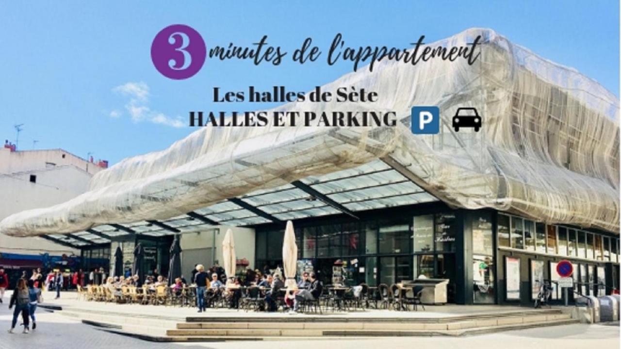 Splendide T2 Neuf Coocoonig Avec Petit Patio Apartment Sete Luaran gambar